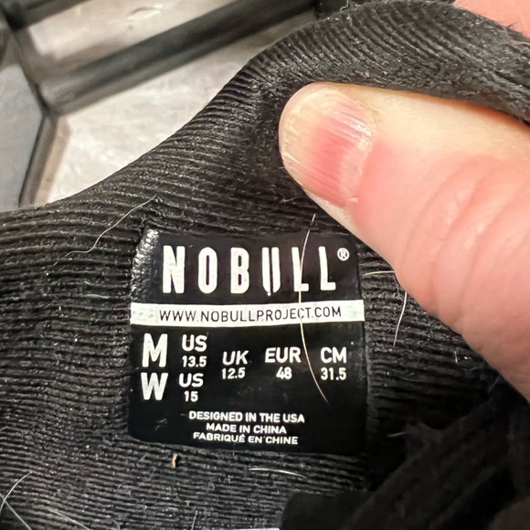 GUC NOBULL Men’s Trainers size 13.5 - Picture 3 of 3